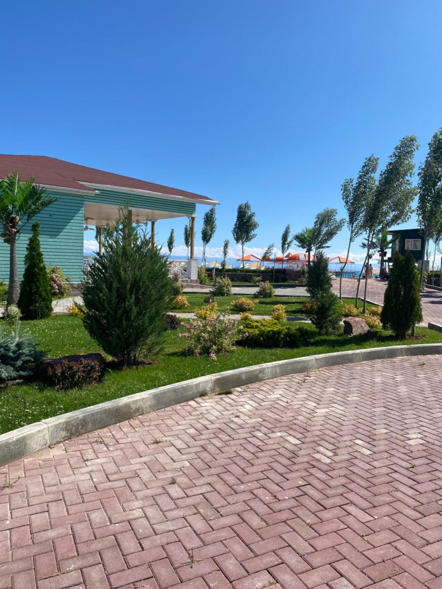 Таунхаус В Baytur Resort Bosteri Exteriör bild