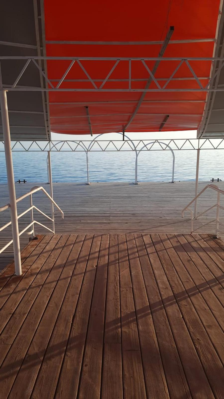 Таунхаус В Baytur Resort Bosteri Exteriör bild